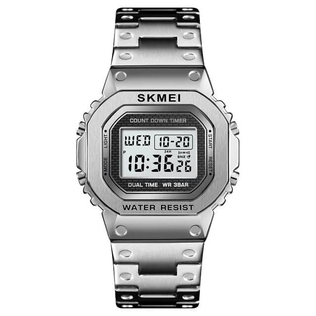 Skmei - 1456 - Stainless Steel - Silver image 1