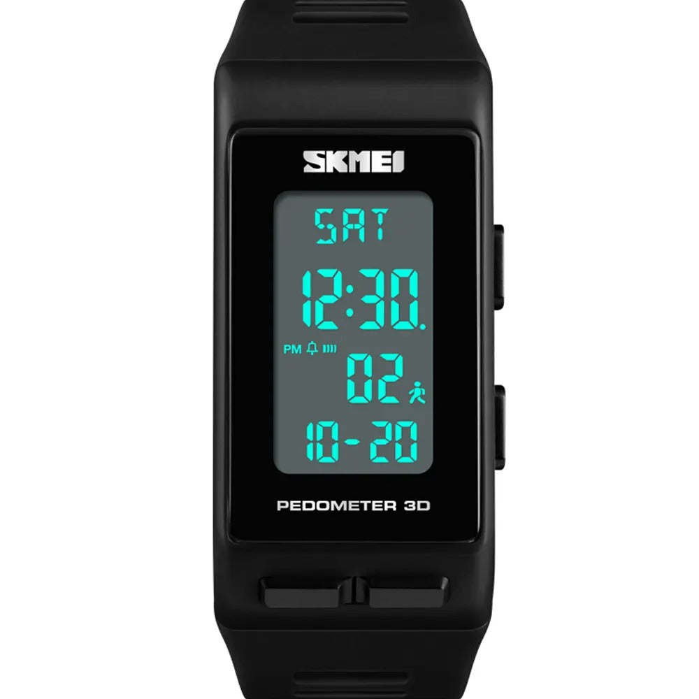 Skmei - 1363 - Pedometer Multi-function - Black image 2