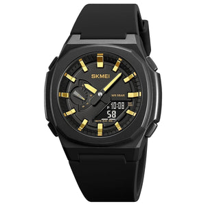 Skmei - 2091 - Digital Analog - Black/Gold-Black image 0