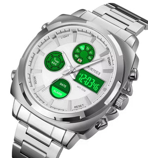 SKMEI - 1673 - High Quality Luxury Watch - Silver image 2