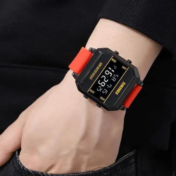 Skmei - 1848 - Digital Waterproof LED Luminous - Red image 1