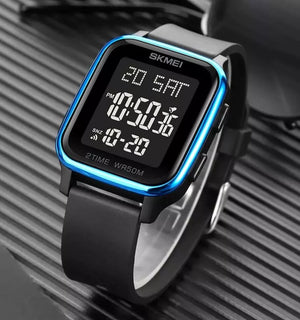 SKMEI - 1858 - High Quality Luxury Watch - Blue image 1