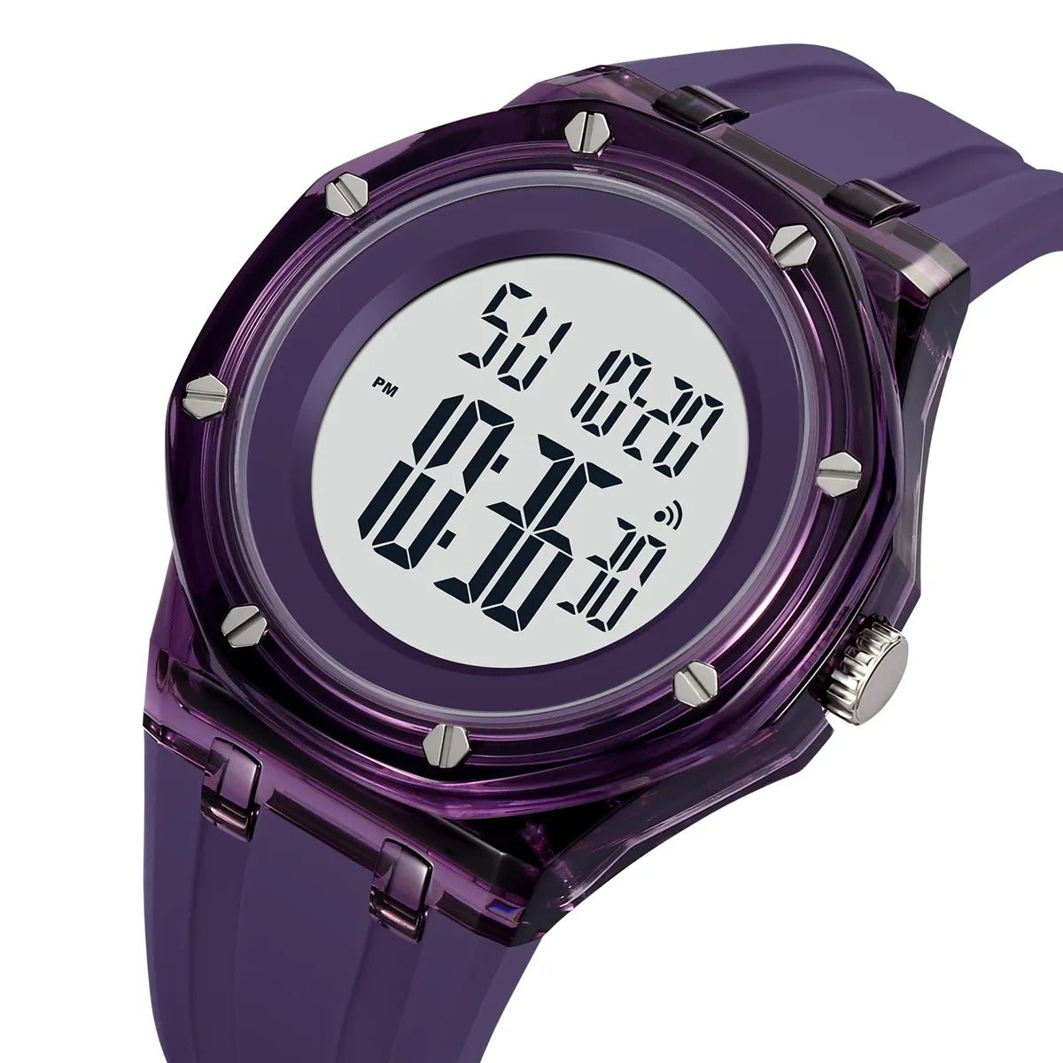 Skmei - 2489 - Women Stealth Core Digital Watch - Purple image 0
