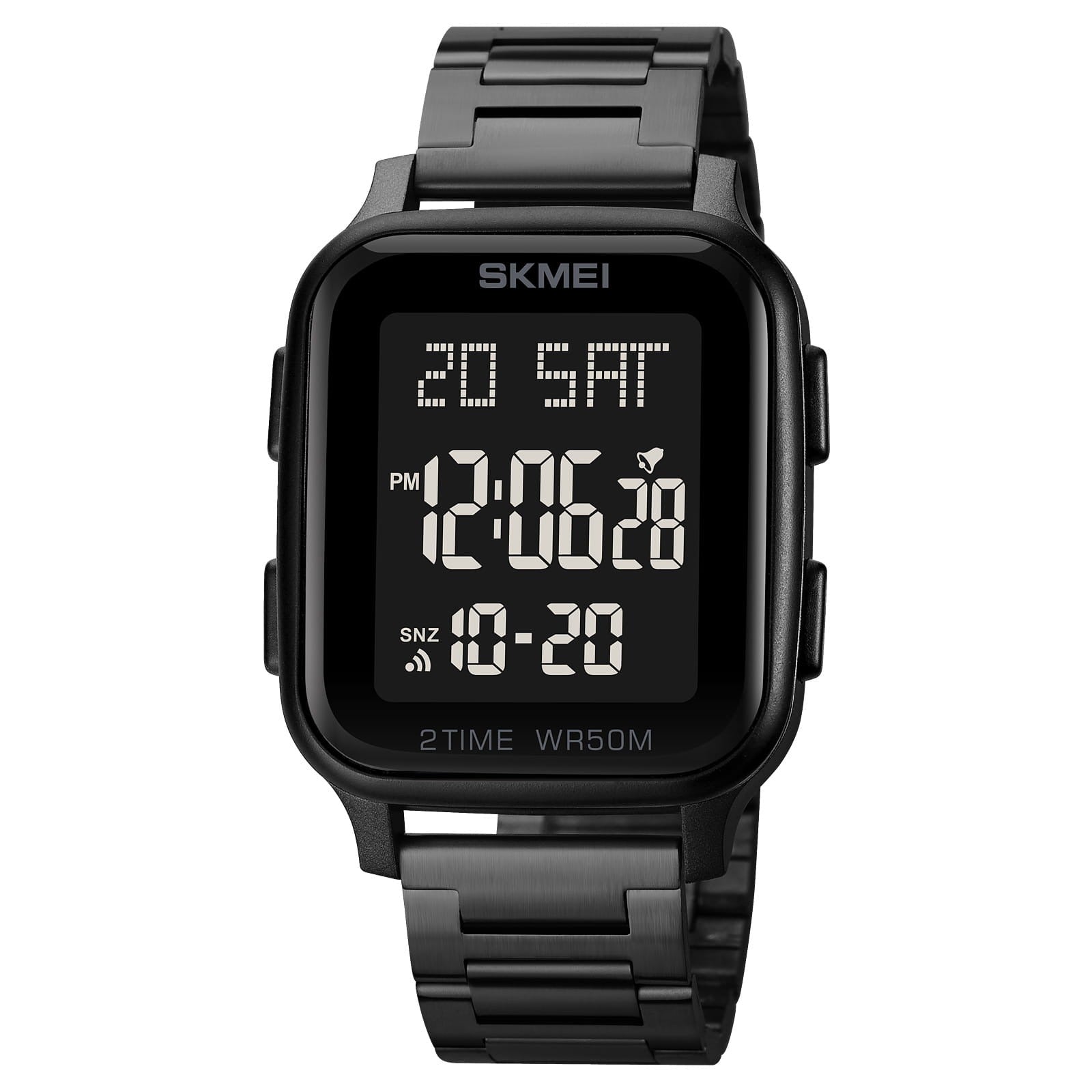 Skmei - 1859 - Digital Electronic LED Display Watch - black image 0
