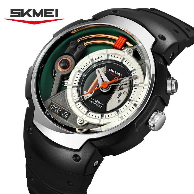 SKMEI - 2535 - Gents Quartz Watch - silver image 0