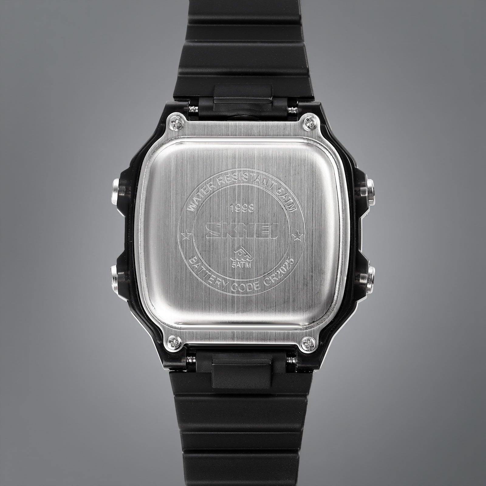 Skmei - 1998 - Digital Sports 50M Waterproof Watch - Black image 3