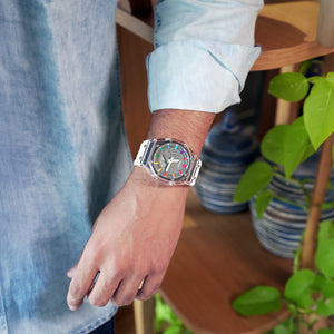 Skmei - 2100 - World Time 50m Waterproof - White/Grey image 2