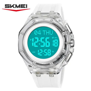 Skmei - 2481 - Heavy Duty Sports Digital Watch - white image 3