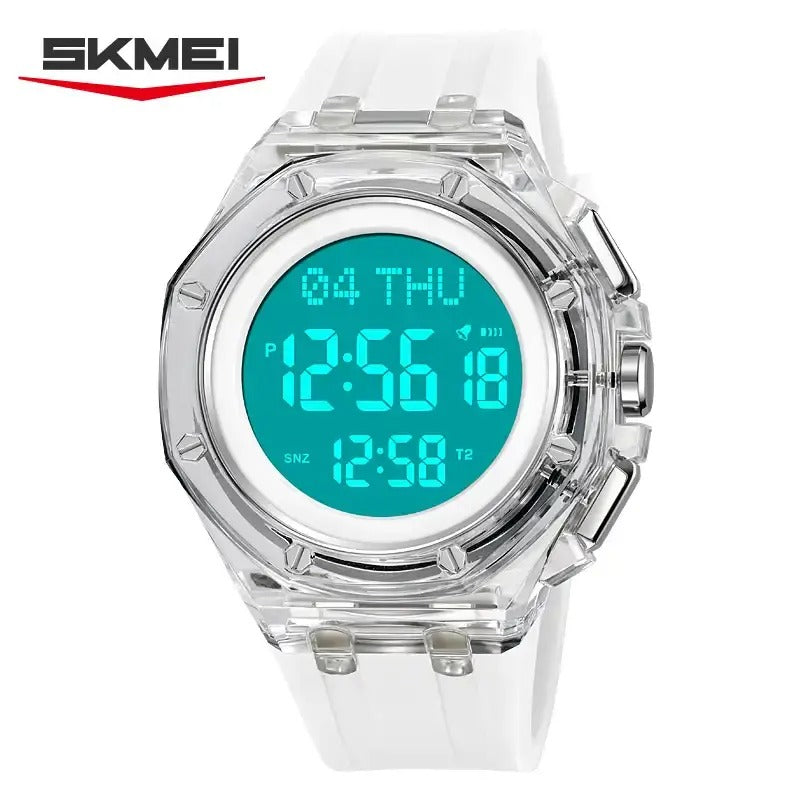 Skmei - 2481 - Heavy Duty Sports Digital Watch - white image 3