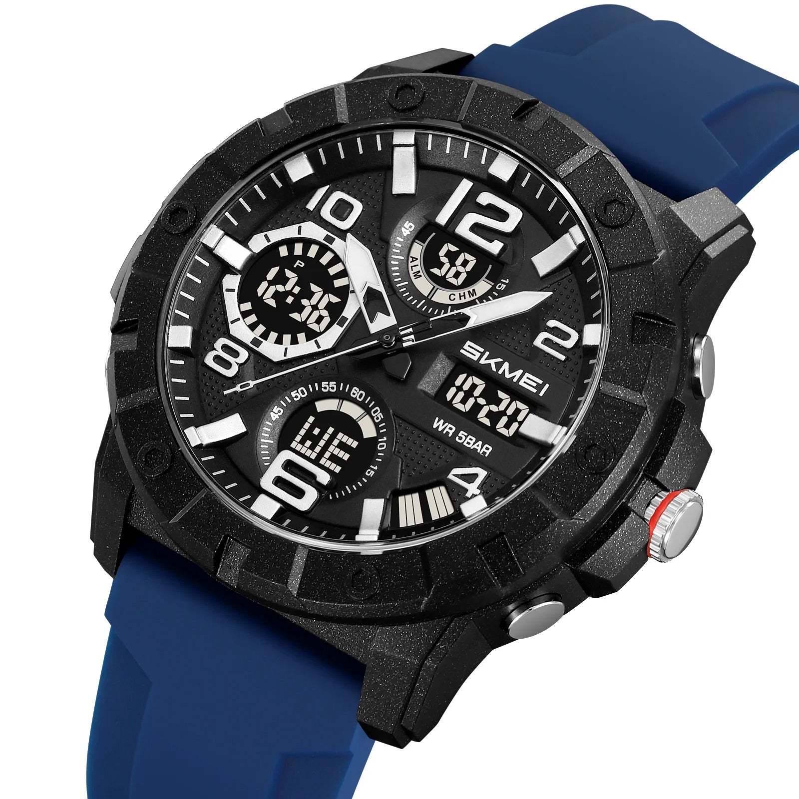Skmei - 2487 - Urban Storm Dual Display Watch - Blue image 0