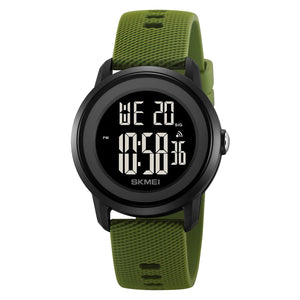 Skmei - 2218 - Active Day Digital Watch - ArmyGreen image 3