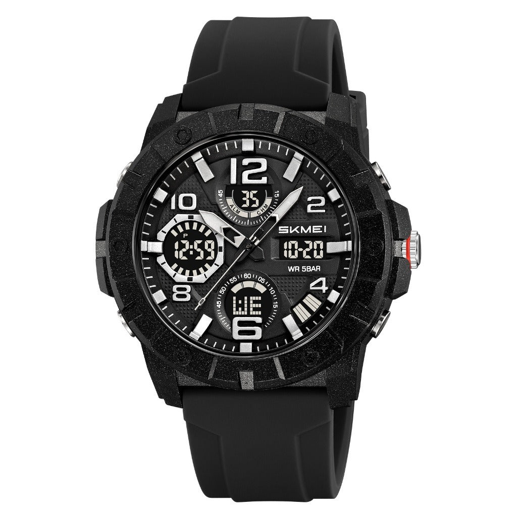 Skmei - 2487 - Urban Storm Dual Display Watch - Black image 3