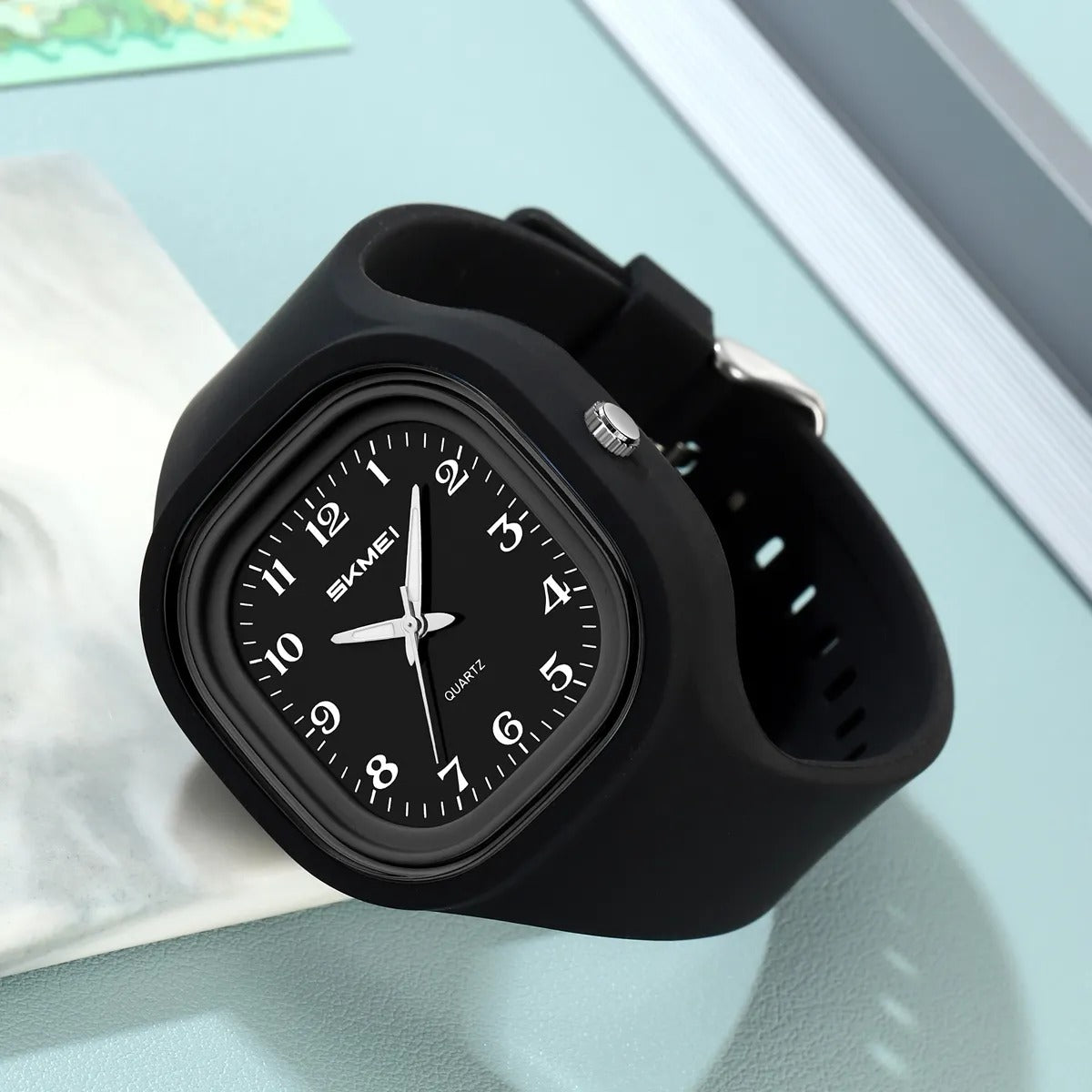 SKMEI - 2501 - High Quality Luxury Watch - Black/Black image 0