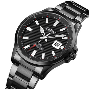 SKMEI - 1654 - High Quality Luxury Watch - Black image 1