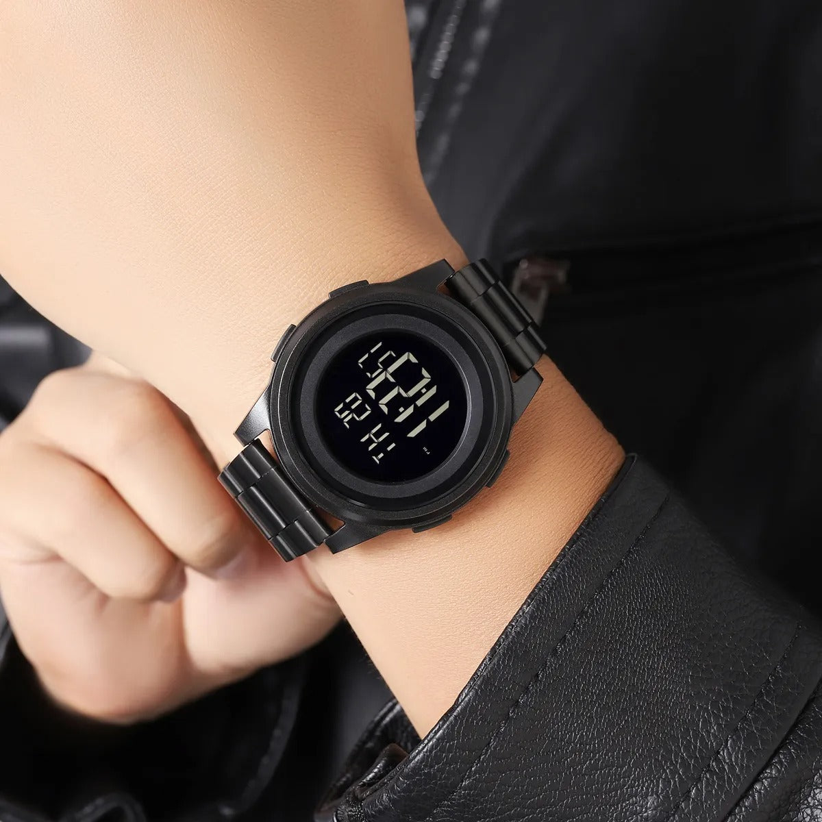 Skmei – 2379 – Multi-Function Digital Watch – Black image 3