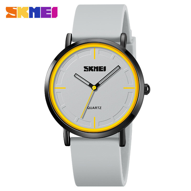 SKMEI - 2050 - High Quality Luxury Watch - Grey image 1