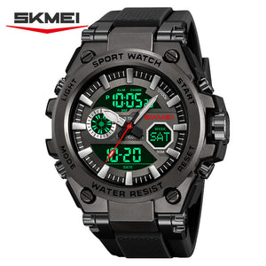 SKMEI - 2417 - High Quality Luxury Watch - Black/Black image 0