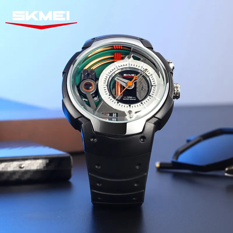 SKMEI - 2535 - Gents Quartz Watch - silver image 4