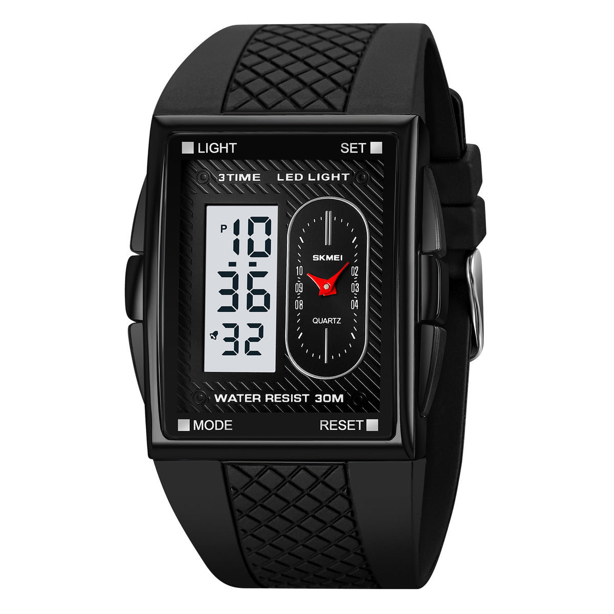 Skmei - 2213 - Digital Sport Watch - Black/White image 0