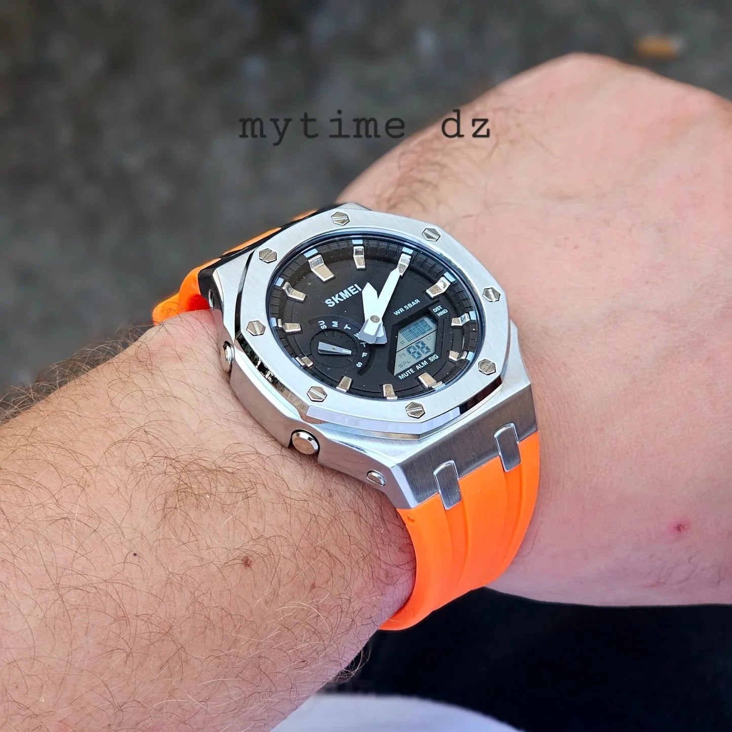 Skmei - 2243 - World time 50 Timezone- Orange image 3