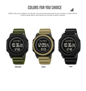 Skmei - 2357 - Digital Sport Watch - Apricot image 3