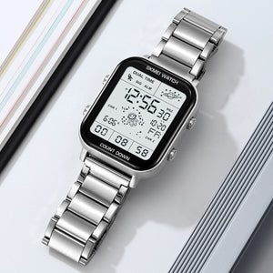 Skmei - 2301 - Digital Electronic Chronograph Sports Watch - silver image 1