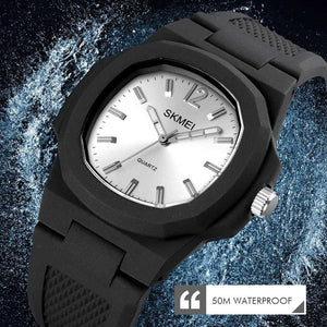 Skmei - 1717 - Quartz Sports Waterproof - Silver image 2