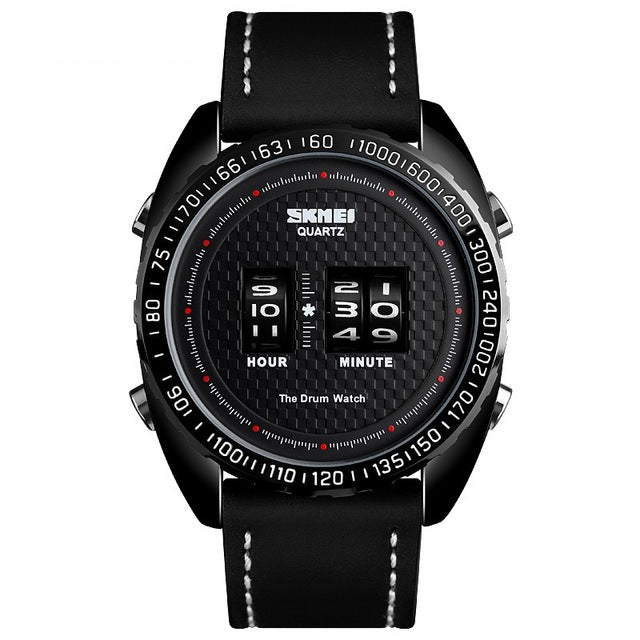 SKMEI - 1516 - High Quality Luxury Watch - Black/Black-Black image 1