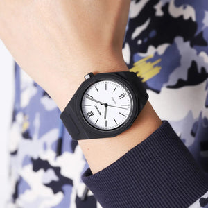 SKMEI - 2470 - High Quality Luxury Watch - White-Line image 1