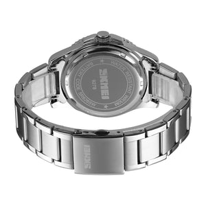 Skmei – 9278 – Luxury Stainless Steel Quartz Watch – Green image 1