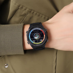 Skmei - 2209 - Digital Step Count Pedometer Watch - colorful/black image 4