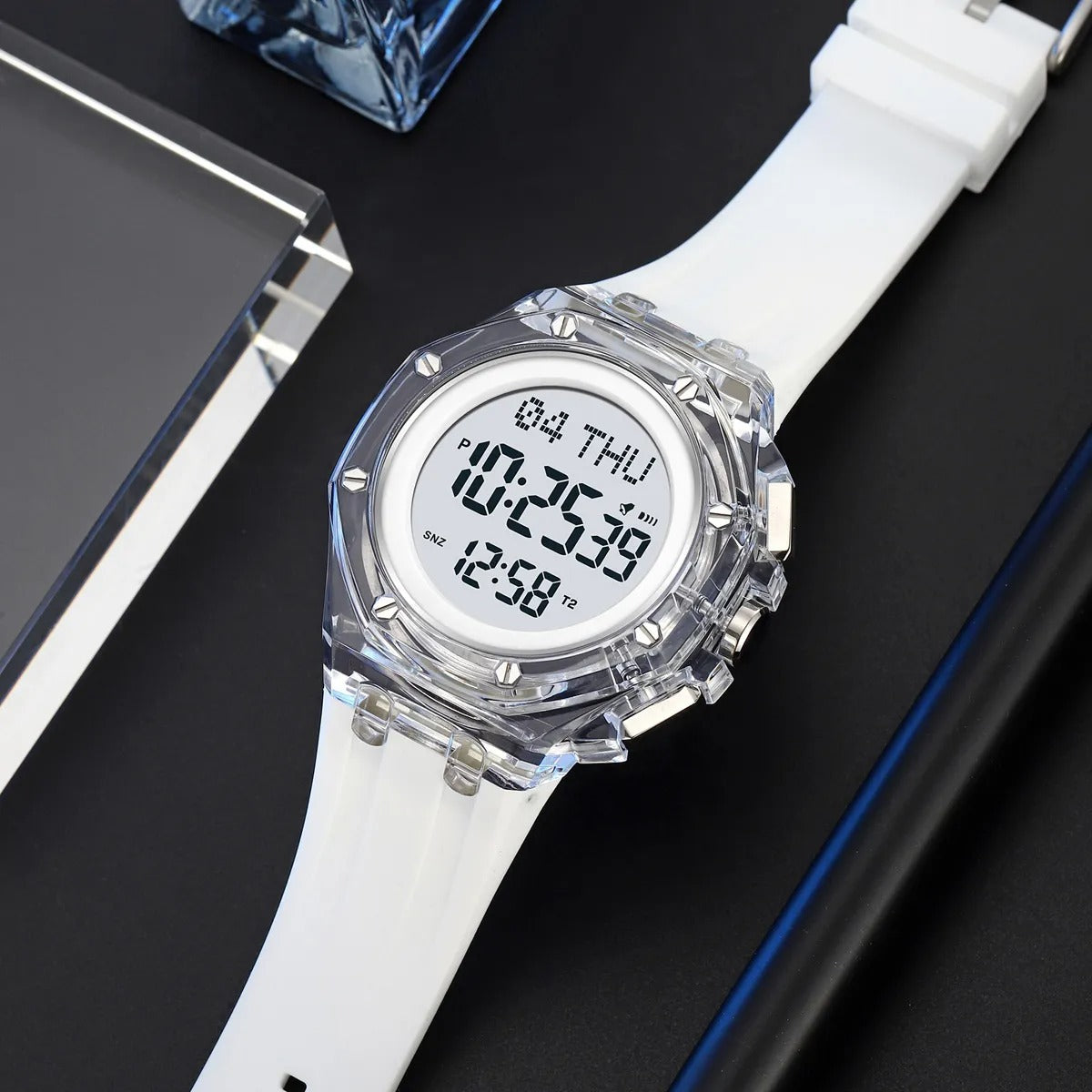 Skmei - 2481 - Heavy Duty Sports Digital Watch - white image 0