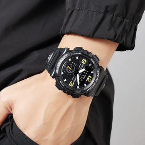 Skmei - 2341 - Power Strike Dual Display Watch - Black image 4