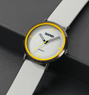 SKMEI - 2050 - High Quality Luxury Watch - Grey image 3