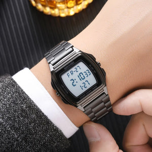 SKMEI 2239 Square Digital Countdown Timer Watch - black image 2