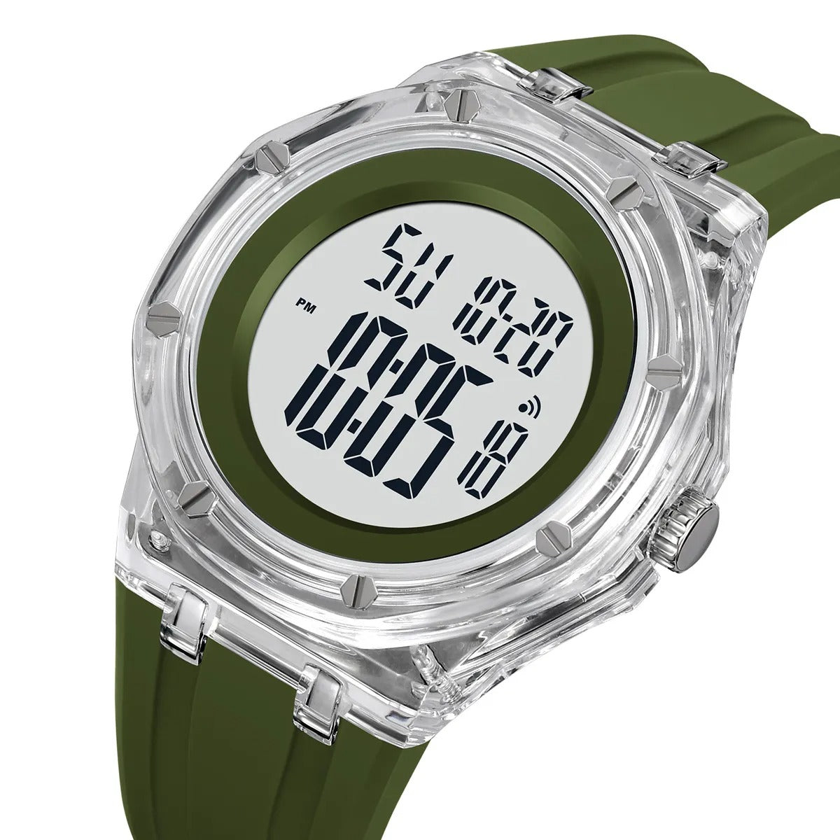 Skmei - 2489 - Stealth Core Digital Watch - Army Green image 0