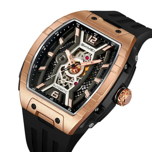 SKMEI - M033 - Phantom Automatic Skeleton Watch - rose gold image 0