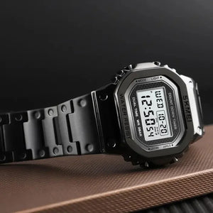 Skmei - 1456- Stainless Steel - Black image 1