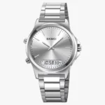 Skmei - 2120 - Electronic Luminous 30m Waterproof - Silver/Silver - Image 3