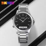 Skmei - 2120 - Electronic Luminous 30m Waterproof - Silver/Black