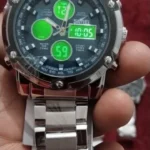 Skmei - 1389 - Dual Display Waterproof Watch - Silver/Blue photo review