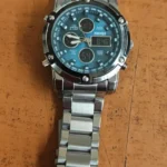 Skmei - 1389 - Dual Display Waterproof Watch - Silver/Blue photo review