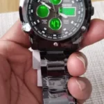 Skmei - 1389 - Dual Display Waterproof Business Watch - Black/Black/White photo review