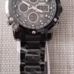 Skmei - 1389 - Dual Display Waterproof Business Watch - Black/Black/White photo review