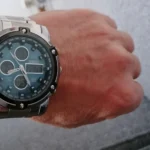 Skmei - 1389 - Dual Display Waterproof Watch - Silver/Blue photo review