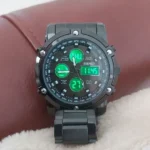 Skmei - 1389 - Dual Display Waterproof Business Watch - Black/Black/White photo review