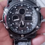 Skmei - 1389 - Dual Display Waterproof Watch - Black/Black photo review