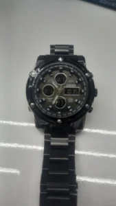 Skmei - 1389 - Dual Display Waterproof Watch - Black/Black photo review