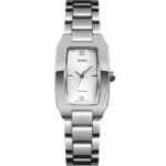 SKMEI - 1400 - Women Stainless Steel Rectangle Dial Elegant Watch - silver - Image 5