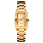 SKMEI - 1400 - Women Stainless Steel Rectangle Dial Elegant Watch - gold - Image 2